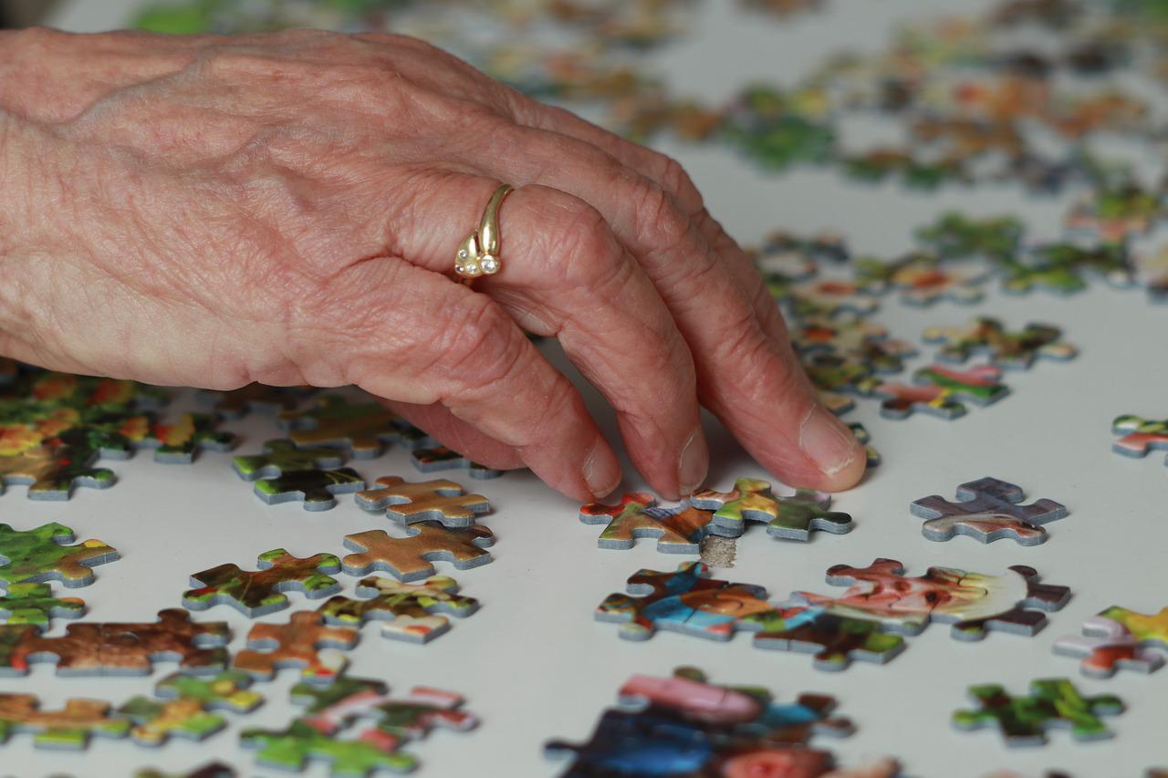 Puzzle, Demenz, Senioren